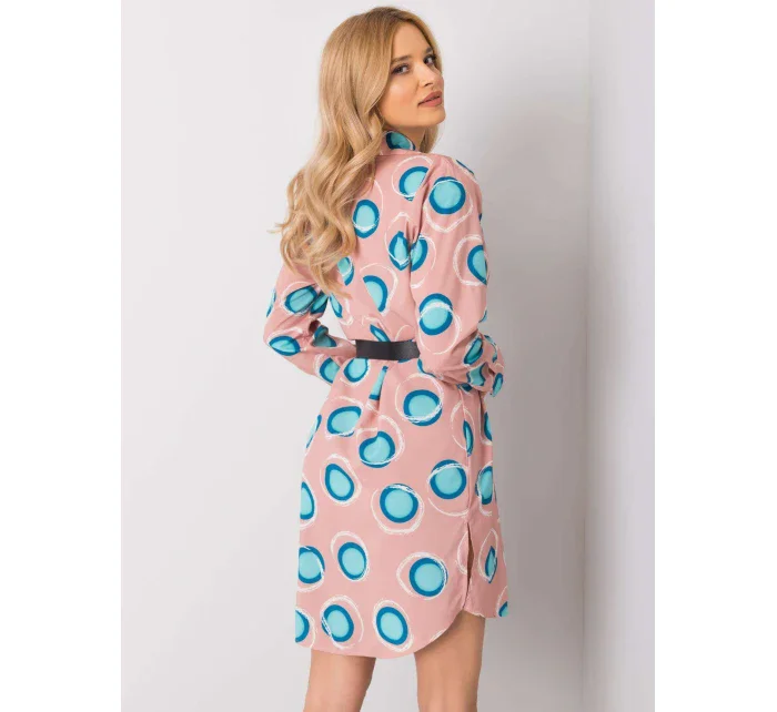 Šaty DHJ SK 12765.11 svetlo ružová