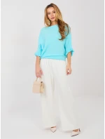 Jumper MI SW 3675.01P tyrkysový Jumper MI SW 3675.01P tyrkysový