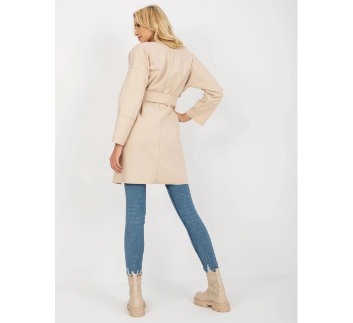 Dámsky kabát TW PL BE M125 light beige - FPrice