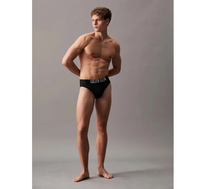 Pánske plavky KM0KM01057 BEH black - Calvin Klein