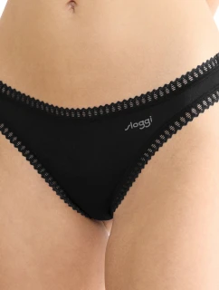 SLOGGI GO CRUSH TANGÁ 3PACK BLACK