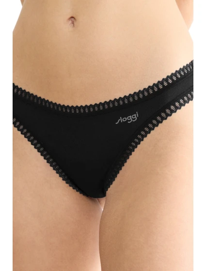 SLOGGI GO CRUSH TANGÁ 3PACK BLACK SLOGGI GO CRUSH TANGÁ 3PACK BLACK