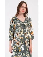 Dámske domáce šaty s trojštvrťovými rukávmi Marie Dámske domáce šaty s trojštvrťovými rukávmi Marie