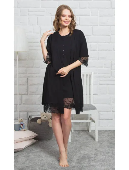 Dámský župan s noční košilí model 14547073 - Vienetta Secret