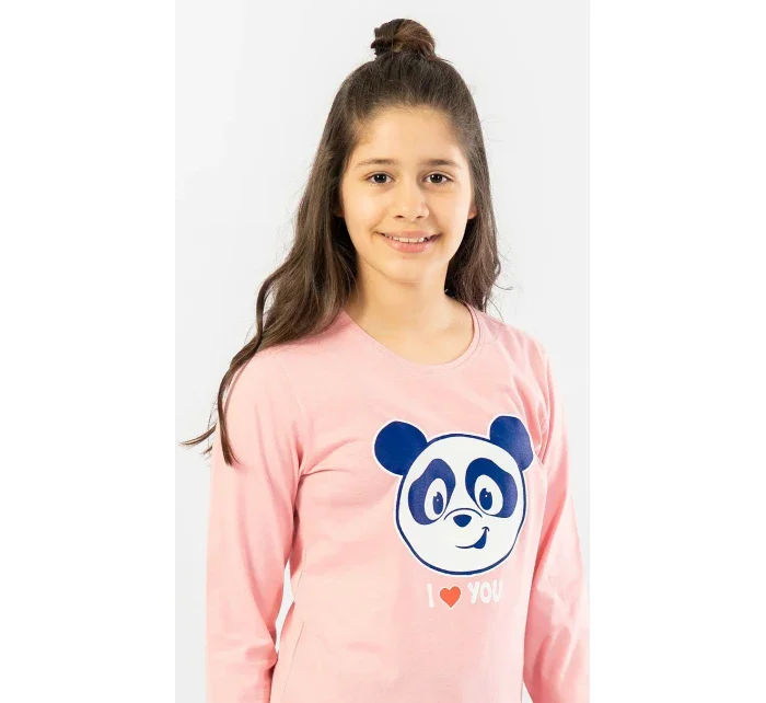 Dětské pyžamo dlouhé model 15749318 - Vienetta Kids Dětské pyžamo dlouhé model 15749318 - Vienetta Kids