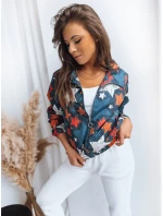 Dámska bunda bomber ALESSA modrá FashionStreet TY3634