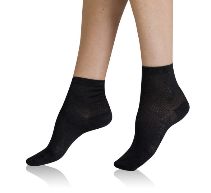 Dámske členkové ponožky AIRY ANKLE SOCKS - BELLINDA - čierna