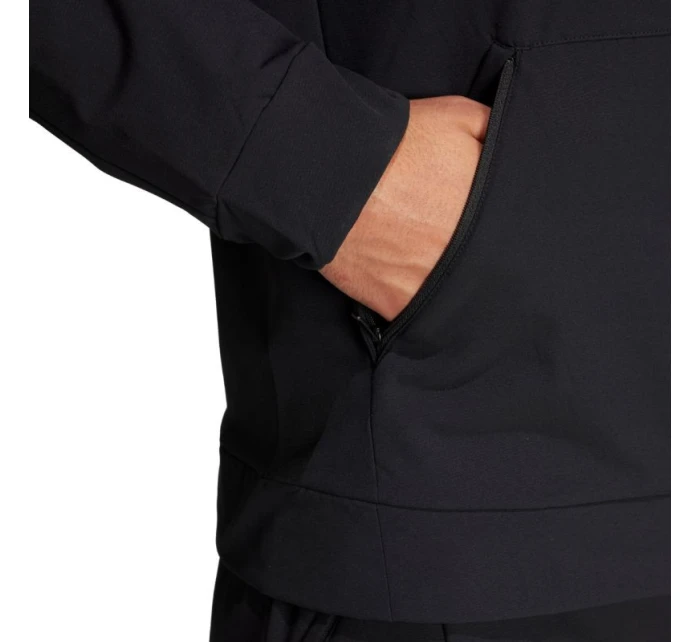 Pánska mikina adidas Designed for Training COLD.RDY Full-Zip Hoodie black IN5607 pánske oblečenie