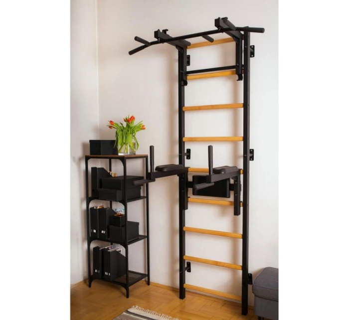 GYMNASTICKÝ REBRÍK S NASTAVITEĽNOU TYČOU A ZÁBRADLÍM BENCHK 732B