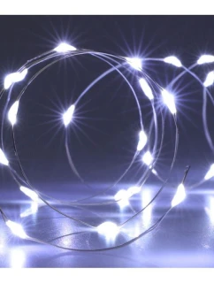 LAMPKI NA GIRLANDA 40 LED BIAŁY model 21832586