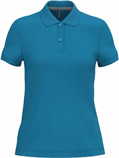 K 242 Dámské piqué polo model 22506904 tropical blue - Kariban