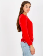 Blúzka LK BZ 506786.58P červená