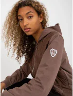 Dámska mikina RV BL 8226.11X hnedá