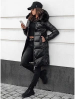 Dámská prošívaná zimní bunda s kapucí černá Dstreet model 21980669 - FashionStreet Dámská prošívaná zimní bunda s kapucí černá Dstreet model 21980669 - FashionStreet