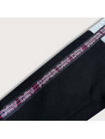 Ružovo-šedá dámska športová mikina (26019)