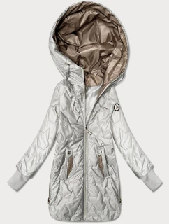 Damska kurtka z po Goodlookin jasny beżowy model 22015619 - S'WEST