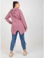 Mikina RV BL 8266.34P tmavo ružová
