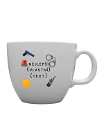 Personalizovaný keramický hrnček MEGA XXL s objemom 1 000 ml – najlepší vo svojej kategórii Personalizovaný keramický hrnček MEGA XXL s objemom 1 000 ml – najlepší vo svojej kategórii