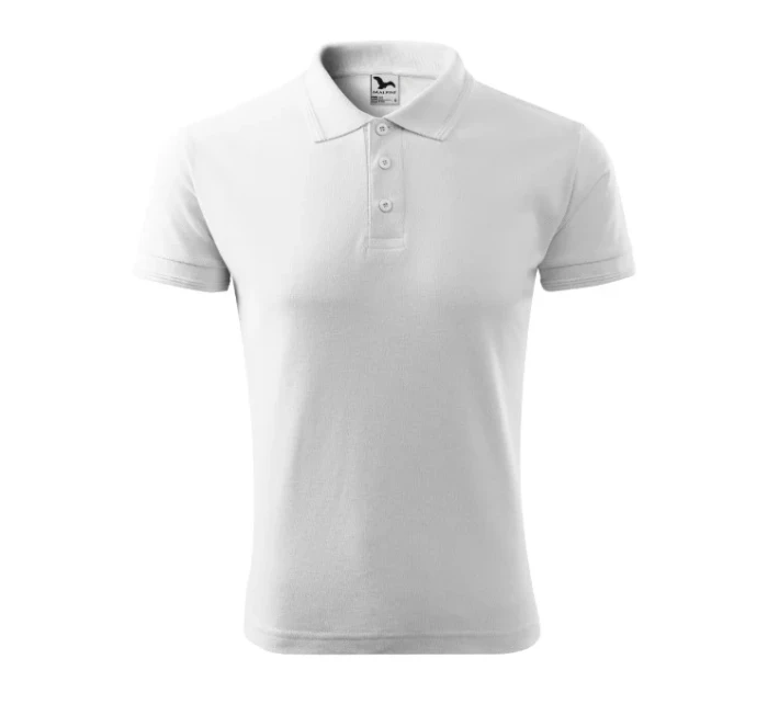 Pánska polokošeľa Pique biela