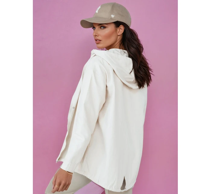 Dámska prechodná bunda ARKAJ light beige FashionStreet TY4349 Dámska prechodná bunda ARKAJ light beige FashionStreet TY4349