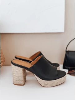 Dámske žabky HOTTRENDY black FashionStreet ZY0989