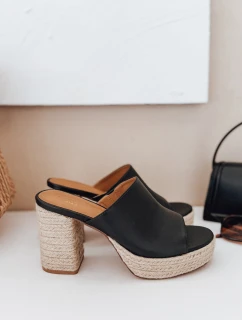 Dámske žabky HOTTRENDY black FashionStreet ZY0989