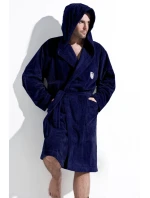 Pánsky župan Iwo tmavomodrý - L&L