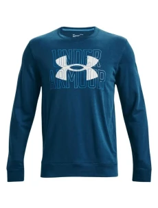 Pánske tričko UA Rival Terry Logo Crew M 1370391 458 - Under Armour