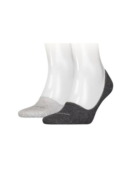 Footie Mid Cut 2P ponožky model 17724290 - Calvin Klein