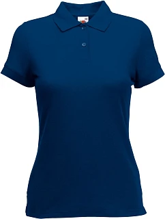 Fruit of the Loom Lady-Fit 65/35 Polo Dámske piqué polo 16.3212 tmavomodré