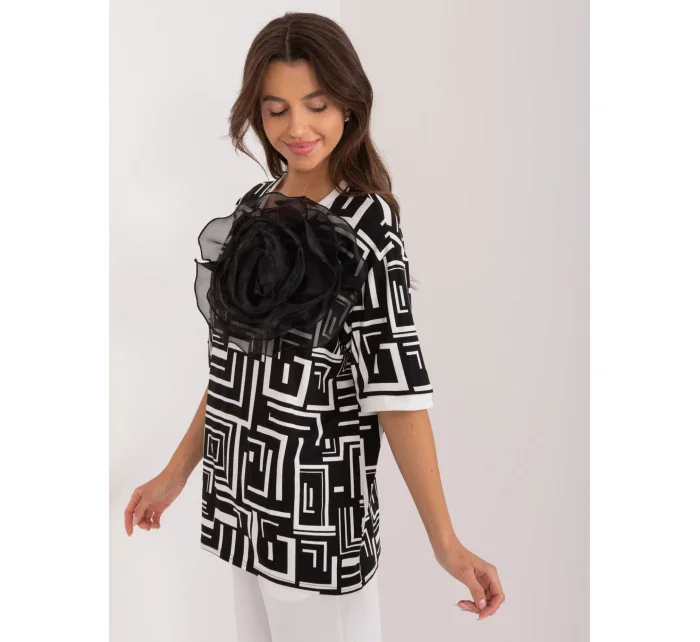 Blúzka LK BZ 509697.27 čierna Blúzka LK BZ 509697.27 čierna