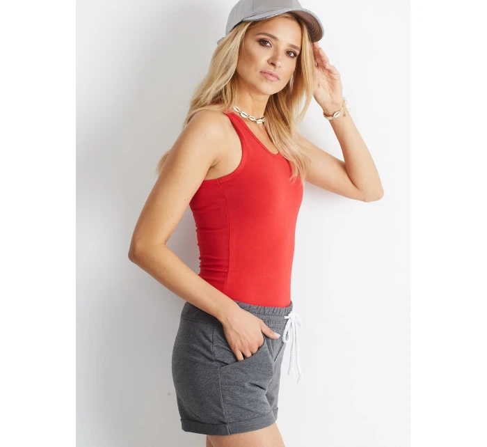 Šortky RV SN 4946.85P tmavo šedá