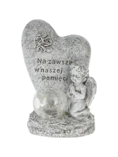 FIGÚRKA ANJELA NÁHROBNÁ SVIEČKA VEDENÁ NAVŽDY V NAŠEJ PAMÄTI