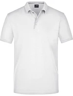 JN 708 Pánské piqué polo white model 22488467 - Daiber JN 708 Pánské piqué polo white model 22488467 - Daiber