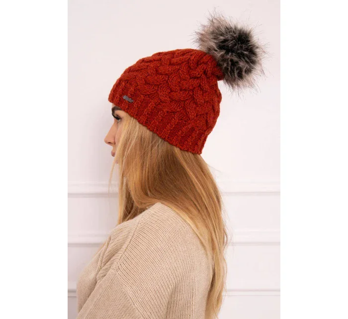 Fleecová čiapka Daria K217 červená
