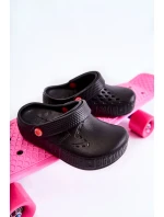 Dziecięce Lekkie Klapki Kroksy Big Star II375001 Czarne Dziecięce Lekkie Klapki Kroksy Big Star II375001 Czarne