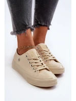 Klasické Dámské Tenisky Big Star model 21654926 Bežové - Big Star Shoes