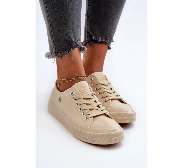 Klasické Dámské Tenisky Big Star model 21654926 Bežové - Big Star Shoes
