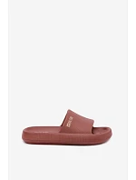 Dámské pěnové pantofle Big Star model 22339963 Hnědé - Big Star Shoes Dámské pěnové pantofle Big Star model 22339963 Hnědé - Big Star Shoes