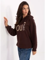 IT BL mikina H2314.26 tmavohnedá