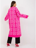 Dámsky sveter LC SW 0296 fluo ružový