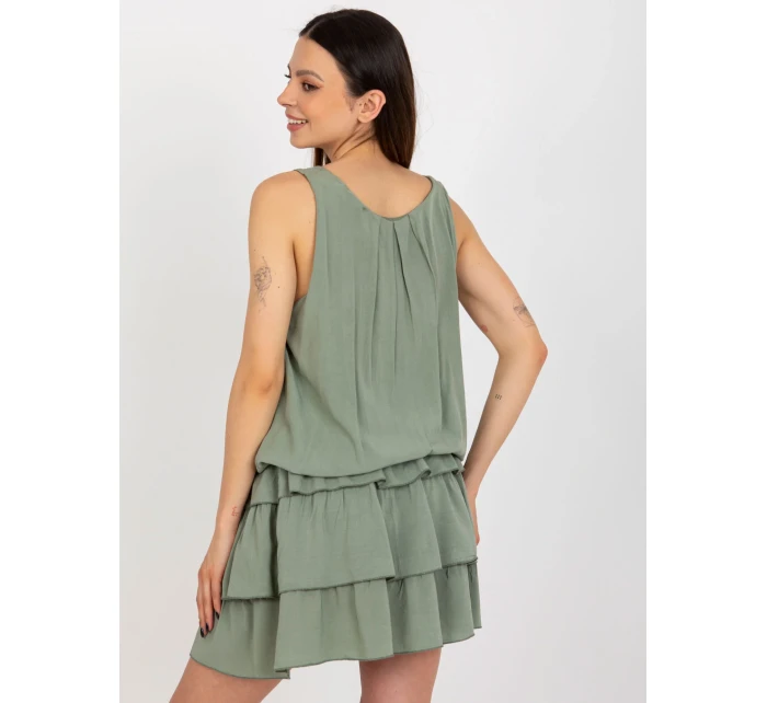 TW SK BI 8139 šaty.44 khaki TW SK BI 8139 šaty.44 khaki