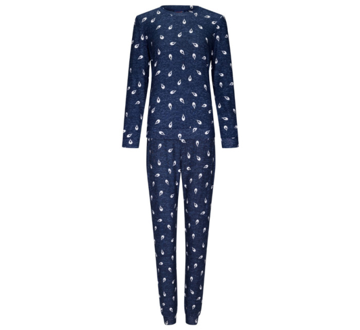 Dámske pyžamo 21232-438-2 tm. modré so vzorom - Rebelle