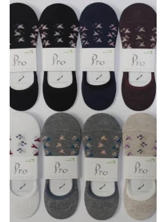 STOPKI DAMSKIE Z SILIKONEM BAMBUS model 20136579 3640 MIX - PRO