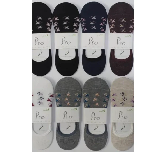 STOPKI DAMSKIE Z SILIKONEM BAMBUS model 20136579 3640 MIX - PRO