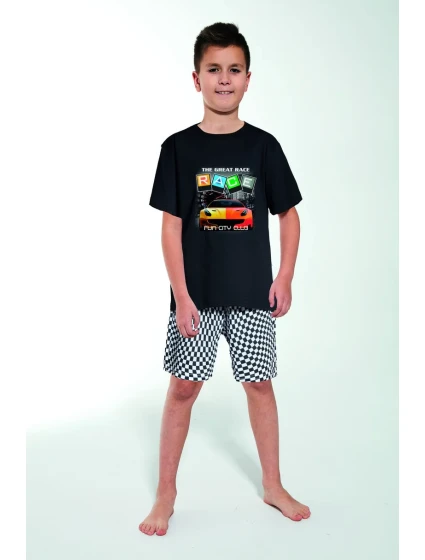 Dětské pyžamo BOY KR model 18325736 SPEED - Cornette Dětské pyžamo BOY KR model 18325736 SPEED - Cornette