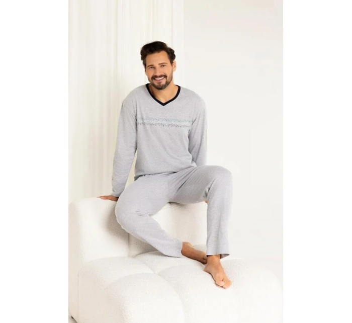 Pánské pyžamo model 21236380 délka/r 2XL3XL - Regina