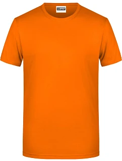 Daiber 8008 Pánske tričko z bio bavlny 02.8008 oranžové