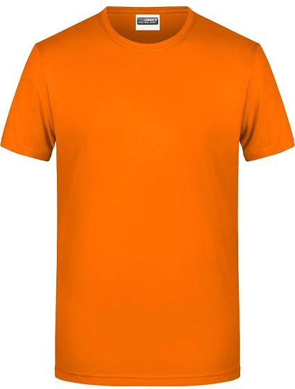 Daiber 8008 Pánske tričko z bio bavlny 02.8008 oranžové