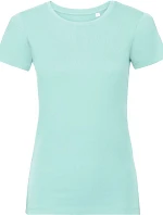 Russell Athletic 108F Dámske tričko Pure Organic 10.108F aqua